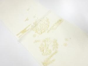 未使用品　正絹　縮緬地　帯揚げ